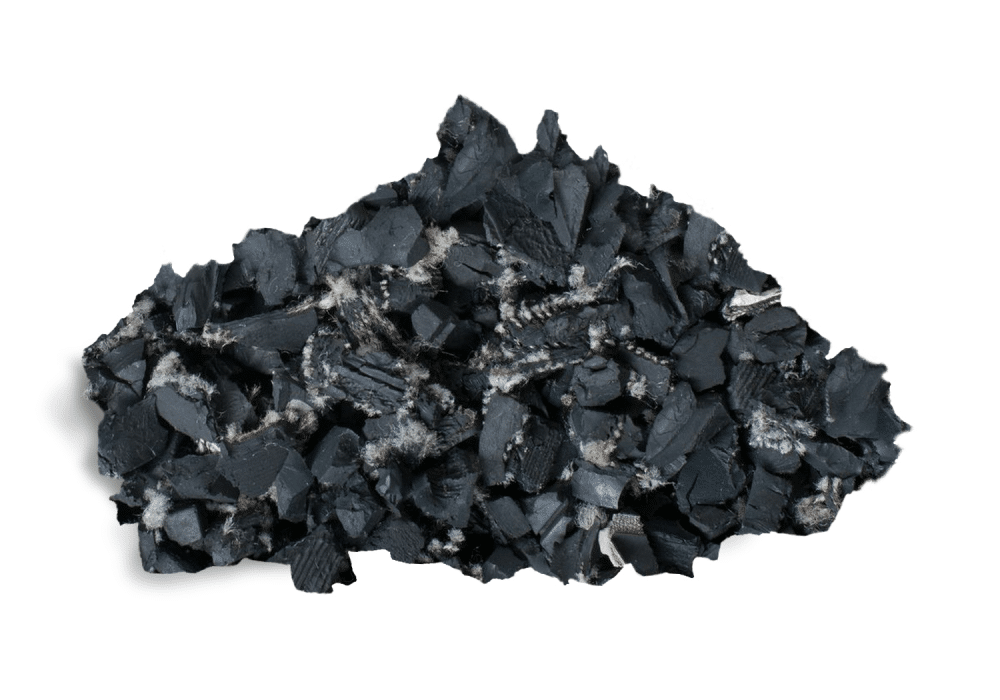 Natural Rubber Mulch (Unpainted Black)
