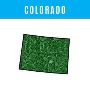 Colorado Rubber Mulch for Sale