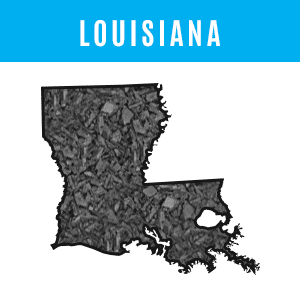 Louisiana Bulk Rubber Mulch for Sale