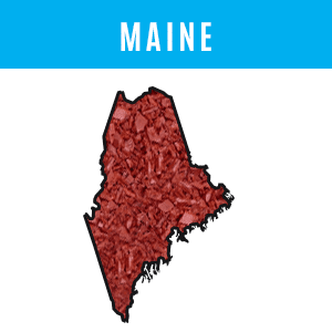 Maine Bulk Rubber Mulch for Sale