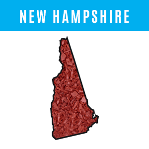 New Hampshire Bulk Rubber Mulch for Sale