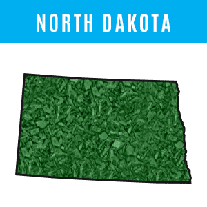 North Dakota Bulk Rubber Mulch for Sale