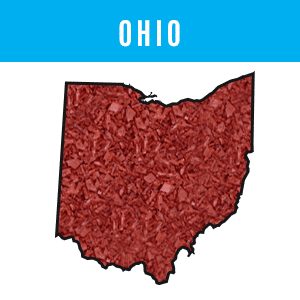 Ohio Bulk Rubber Mulch for Sale