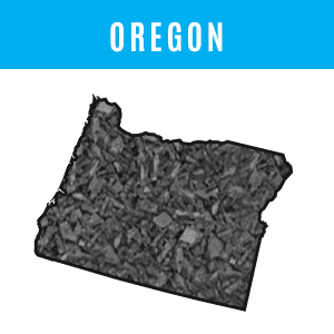 Oregon Bulk Rubber Mulch for Sale