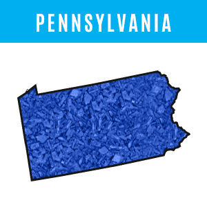 Pennsylvania Bulk Rubber Mulch for Sale